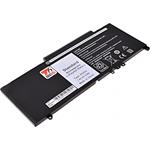 Baterie T6 power Dell Latitude E5450, E5550, E5250, 3150, 3160, 6900mAh, 51Wh, 4cell, Li-pol