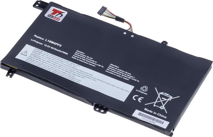 Baterie T6 Power Lenovo IdeaPad S540-15IML, S540-15IWL GTX 81SW, 4610mAh, 70Wh, 4cell, Li-Pol