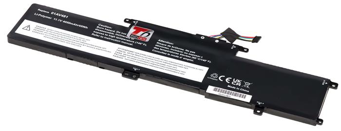 Baterie T6 Power Lenovo ThinkPad L380, L390, S2 Yoga, 4050mAh, 45Wh, 3cell, Li-Pol