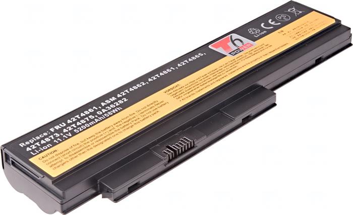 Baterie T6 power Lenovo ThinkPad X220, X220i, 6cell, 5200mAh
