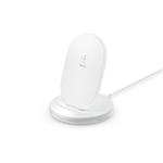 Belkin BOOST CHARGE 15W Bezdrátová stojánková nabíječka, bílá