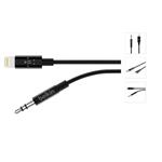 Belkin kabel Lightning - 3,5mm jack, 0,9m  - černý