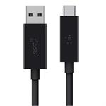 Belkin USB 3.1 propojovací kabel USB-C -> USB A, 1m, černý