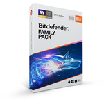 Bitdefender Family pack 2020 pro domácnost na 1 rok BOX