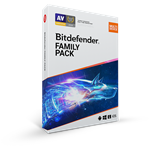 Bitdefender Family pack pro domácnost (15 zařízení) na 1 rok