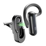 Bluetooth headset Cellularline CAR FLAT včetně nabíjecí základny do auta, černý