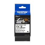 Brother - HSe-231E, bužírka bílá / černá (11,2 mm)