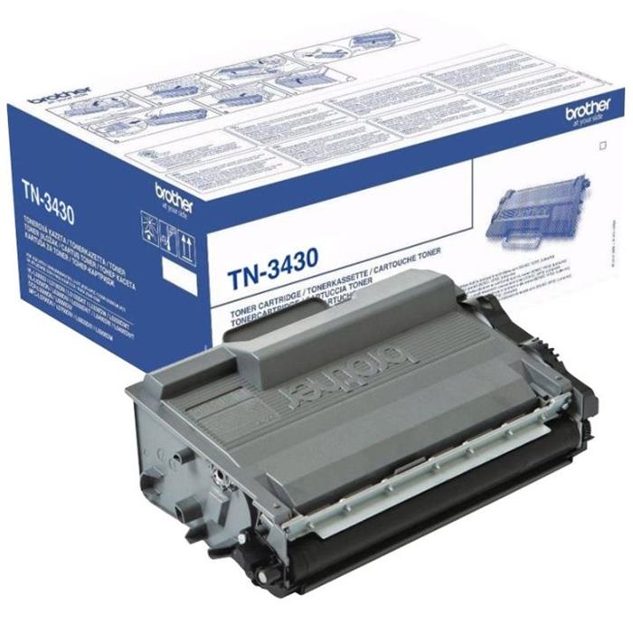 Brother TN-3430, černý toner, 3000 stran