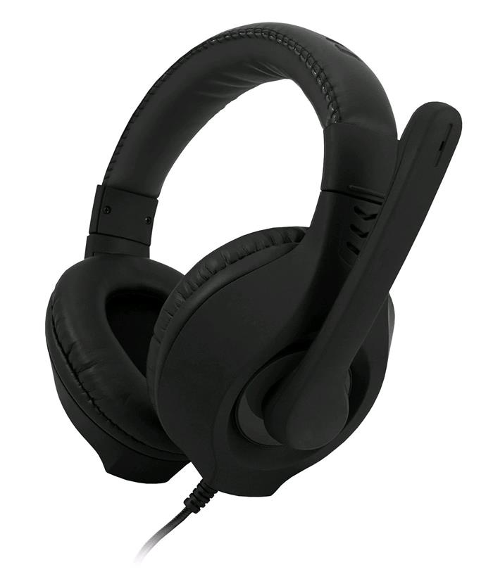 C-TECH Nemesis V2, herní sluchátka s mikrofonem, černá