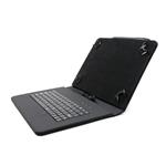 C-TECH PROTECT pouzdro univerzální s klávesnicí pro 9,7"-10,1" tablety, FlexGrip, NUTKC-04, černé