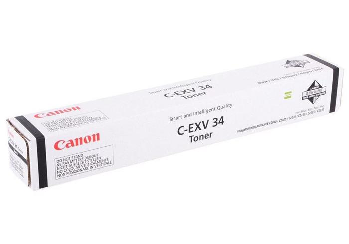 Canon C-EXV34, černý toner, 23.000 stran
