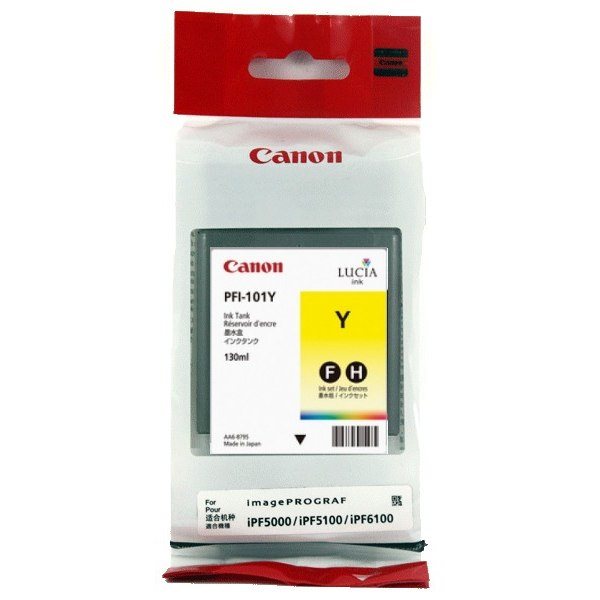 Canon cartridge PFI-101Y pro iPF-5x00, 6100, 6000s