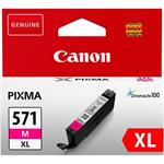 Canon CLI-571 XL M, velká purpurová inkoustová cartridge, 11ml