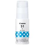 Canon inkoustová lahvička GI-51 C  modrá