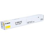 Canon originální  TONER CEXV52 YELLOW iR-ADV C75xx/C77xx  66 500 stran A4 (5%)