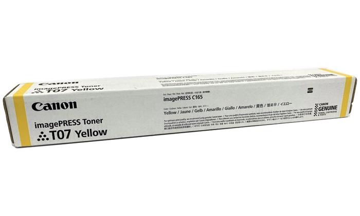 Canon originální TONER T07 YELLOW iPRC165 37 500 stran A4 (5%)