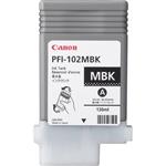 Canon PFI-102MBK, černá inkoustová cartridge, 130ml