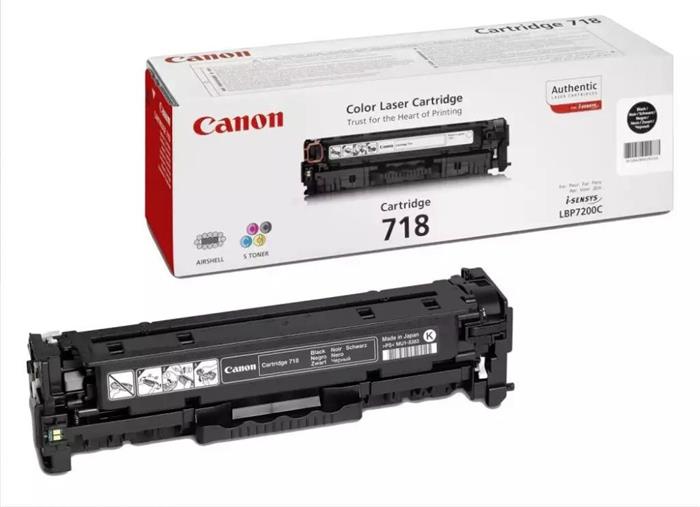 Canon toner CRG-718 BK, černy