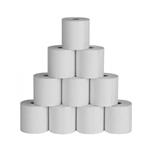Cashino papírové termo kotoučky pro PTP-III BT,PTP-III WIFI, 55g/m2, šířka 80mm, průměr 40mm, dutinka 12mm - balení 10k