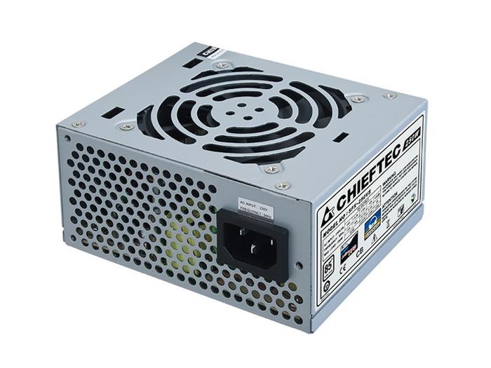 Chieftec SFX-250VS, 250W SFX zdroj, 80mm fan, akt. PFC, 85+