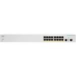 Cisco CBS220 Smart 16-port GE, PoE, 2x1G SFP