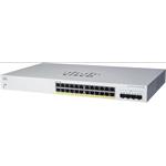 Cisco CBS220 Smart 24-port GE, Full PoE, 4x10G SFP+