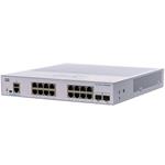 Cisco CBS250-16T-2G-EU 16-port GE Smart Switch, 16x GbE RJ-45, 2x 1G SFP
