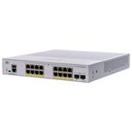 Cisco CBS350-16FP-2G-EU 16-port GE Managed Switch, Full PoE, 2x1G SFP