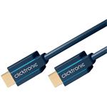 ClickTronic HDMI 2.1 kabel, rozlišení 8K@60Hz, zlacené konektory, 0.5m