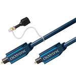 ClickTronic HQ Optický kabel Toslink TOS male - TOS male, s redukcí na 3.5mm, 5m