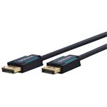 ClickTronic kabel DisplayPort 1.4, zlacené koncovky, 1m