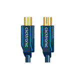 ClickTronic OFC Kabel anténní 75 Ohm, IEC169-2, M-F, 10m