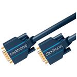 ClickTronic OFC SVGA kabel, MD15HD - MD15HD, DDC2, 10m