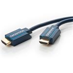 ClickTronic propojovací HDMI 2.0 kabel, 0.5m, zlacený