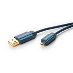 Clicktronic propojovací micro USB 2.0 kabel, 1m