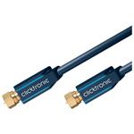 ClickTronic satelitní antenní kabel s F konektory, 15m