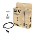 Club3D aktivní kabel DisplayPort 1.4 na HDMI, 2m, černý