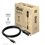 Club3D aktivní kabel HDMI na USB-C, 4K60Hz, 1.8m, M/M