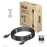 Club3D HDMI 2.1 certifikovaný kabel, 5m, černý