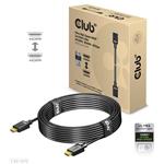 Club3D HDMI 2.1 certifikovaný kabel, 5m, černý