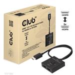 Club3D HDMI 2.1 obousměrný přepínač 2:1