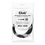 Club3D kabel Mini DisplayPort -> DisplayPort 1.2, (M/M), 2m