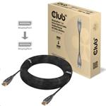 Club3D optický DisplayPort 1.4 kabel, 20m, černý