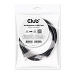 Club3D propojovací mini DisplayPort 1.2 kabel, 2m, černý