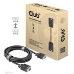 Club3D propojovací VGA kabel, 3m, černý