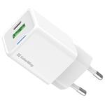 COLORWAY 1x USB-C/ síťová nabíječka/ GaN/ PD/ PPS/ QC/ 30W/ Bílá