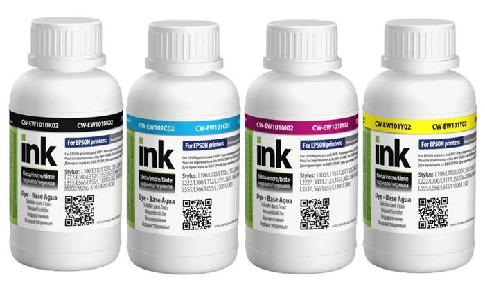 COLORWAY alternativní inkoustová náplň pro EPSON / C13T66464A / L1x0/ L2x0/ L355/ L550/ 4x 200ml Multipack