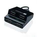 CONNECT IT CI-108, 4-portový USB 2.0 hub, černý