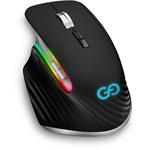 CONNECT IT GG bezdrátová herní myš,4000DPI, RGB, tichá tlačítka, černá