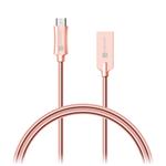 CONNECT IT Wirez Steel Knight Micro USB -> USB, metallic rose-gold, 1m